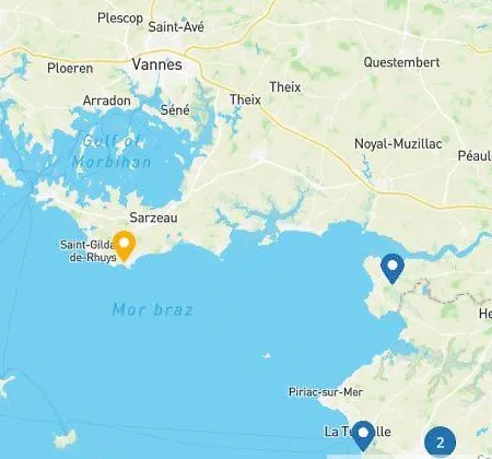 Mobil Les Pieds Dans L'eau Πάρκο διακοπών Sarzeau